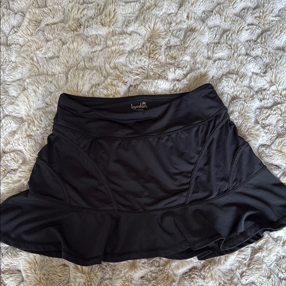 Black Tennis Skirt